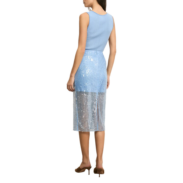 Allora Sequin Midi Skirt image number null