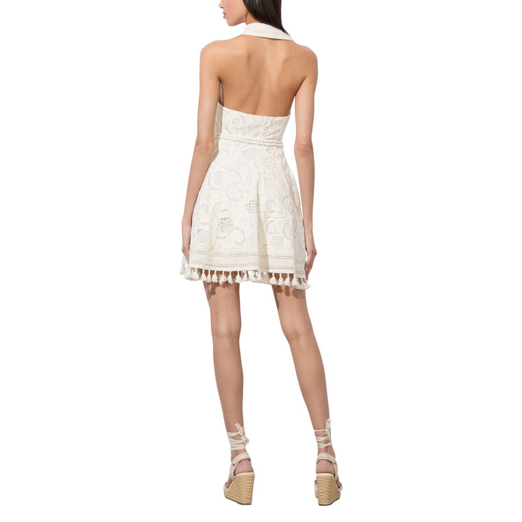 Lucy Halter Neck Mini Shirt Dress image number null