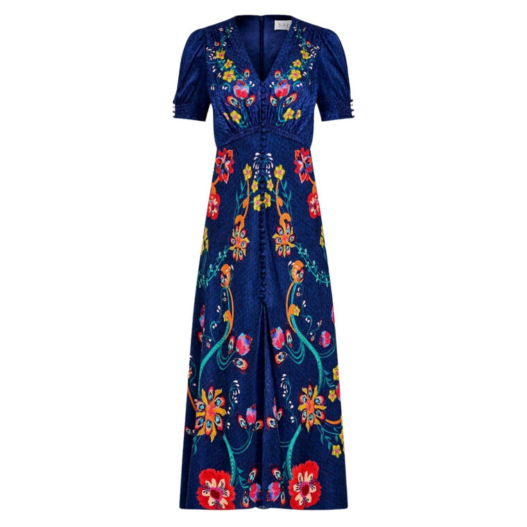 Lea Silk Dress image number null