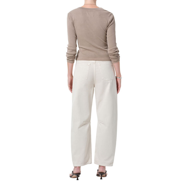 Miro High Rise Barrel-Leg Jean image number null