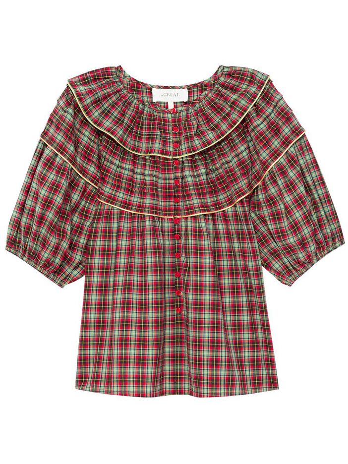 The Button Up Sterling Top image number null