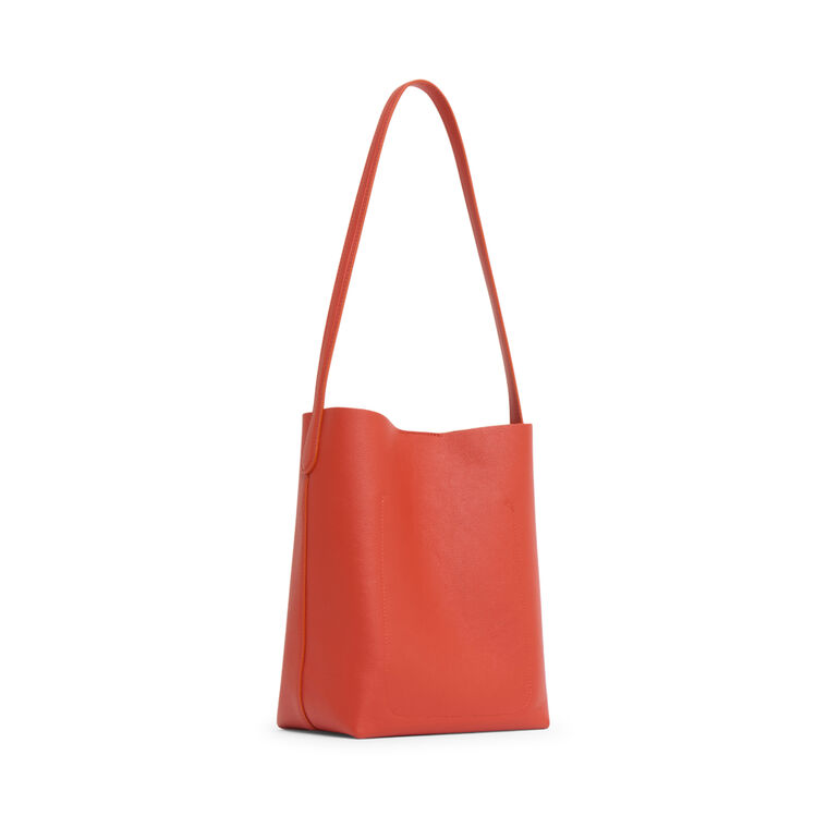 Small Everyday Cabas Leather Tote image number null