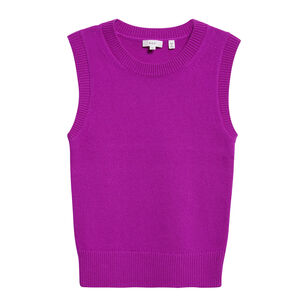 Ian Sleeveless Cashmere Top