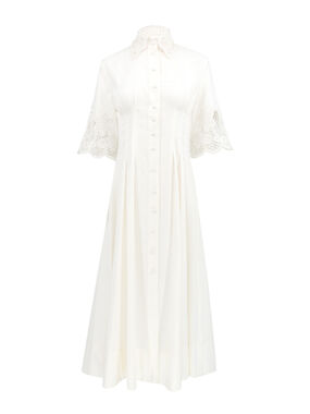 Zhoe Lace Shirt Dress
