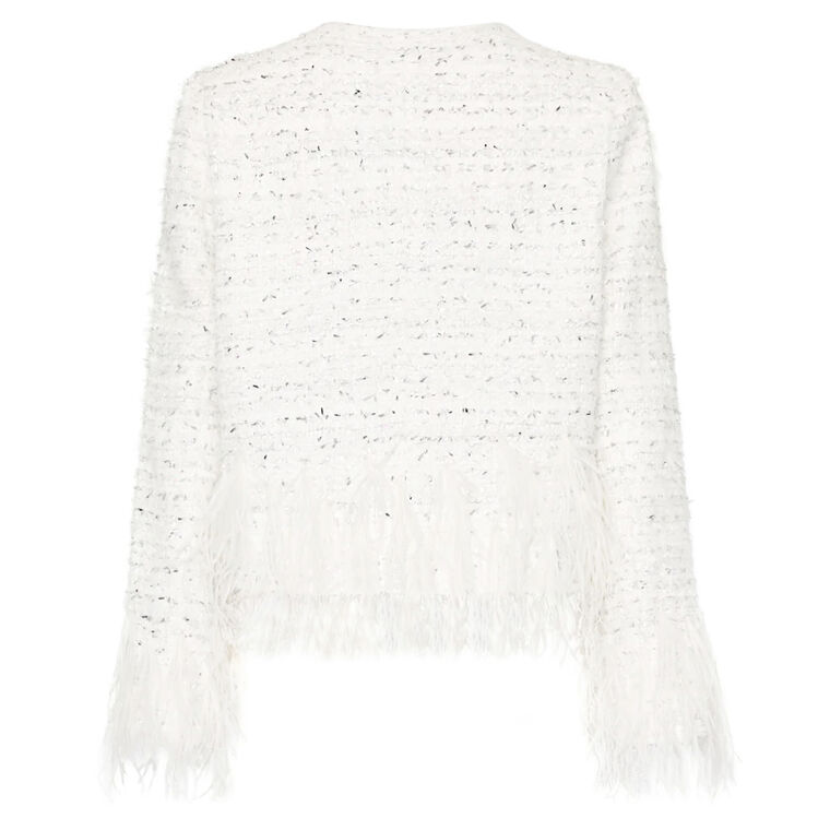 Richele Metallic Tweed Button Up Jacket image number null