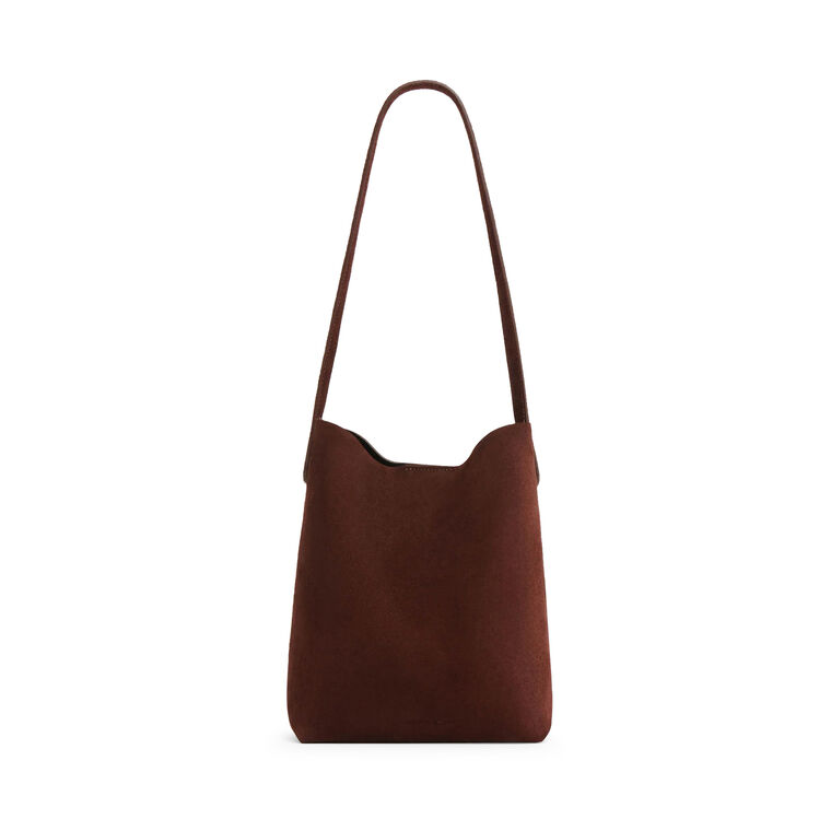 Small Everyday Cabas Suede Shoulder Bag image number null