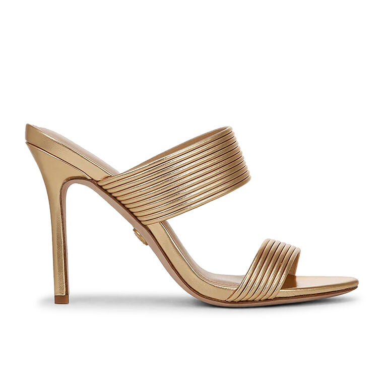 Asha Mignon Textured Leather Sandal image number null