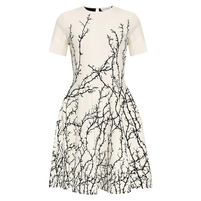 Thorn Branches Mini Dress image number null