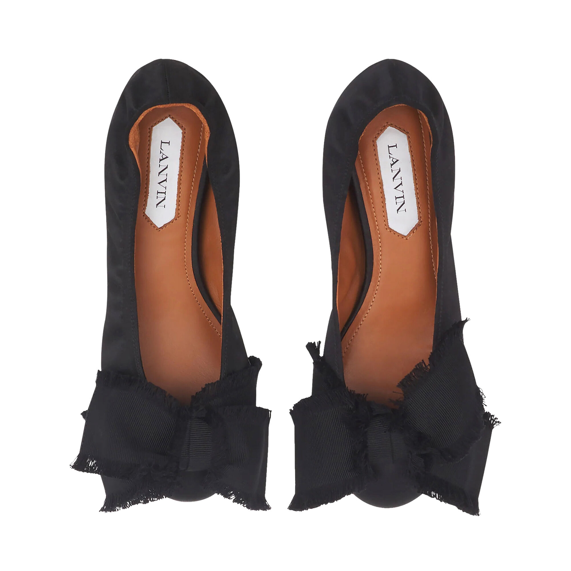 バレエシューズ LANVIN BOW BALLERINAS レザーリボンバレエシューズ|LANVIN en Bleu | LANVIN en Bleu
