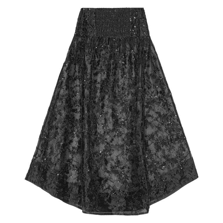 Embellished Organza Skirt image number null