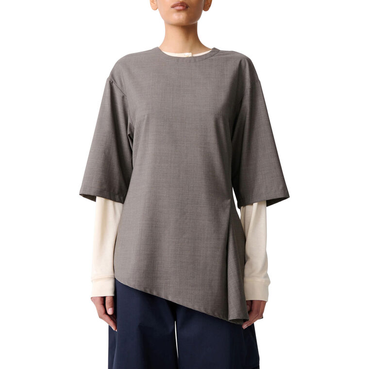 Vichy Asymmetric Hem Top image number null