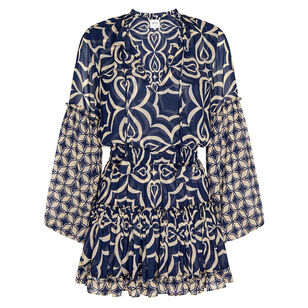 Elisabetta Long Sleeve Mini Dress