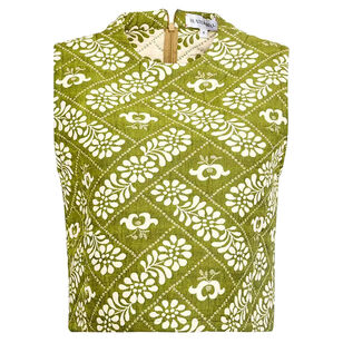 Manning Sleeveless Jacquard Top