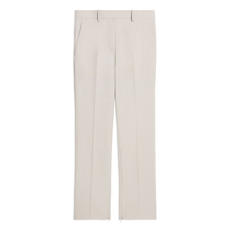Slim Virgin Wool Cropped Pant image number null