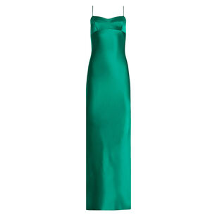 Janeiro Sleeveless Silk Maxi Dress