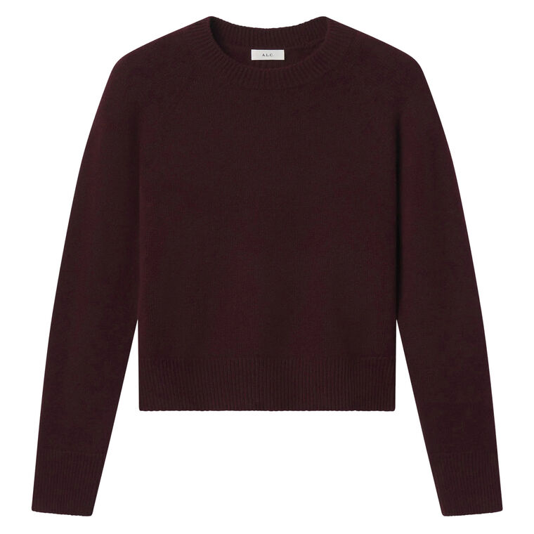 Ashtyn Cashmere Crew Neck Sweater image number null