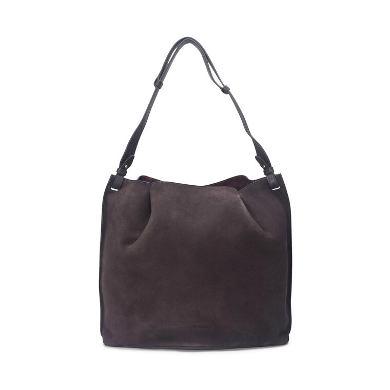 Ava Suede Bucket Bag image number null