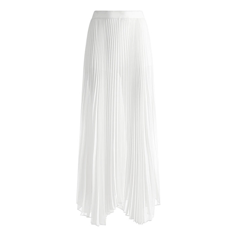 Katz Sunburst Pleated Maxi Skirt With Hot Pant image number null