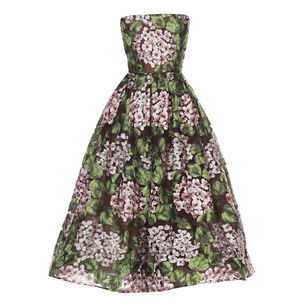 Kate Strapless Corset Midi Dress