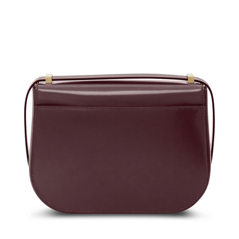 Double Gancio Smooth Leather Crossbody Bag image number null