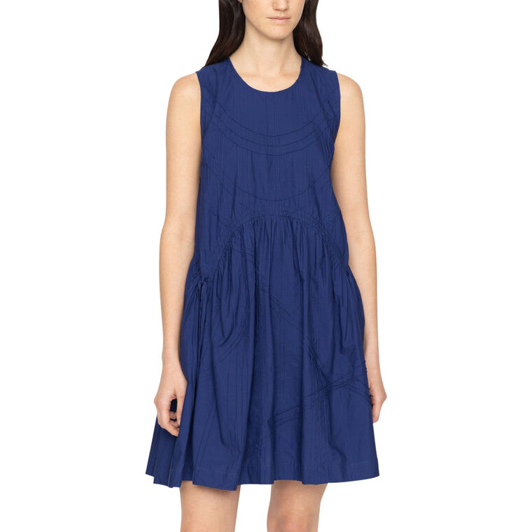 Camden Sleeveless Cotton Poplin Tunic image number null
