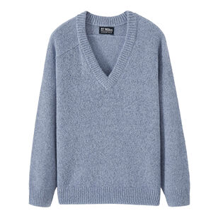Chris Oversized Cashmere V-Neck Sweater