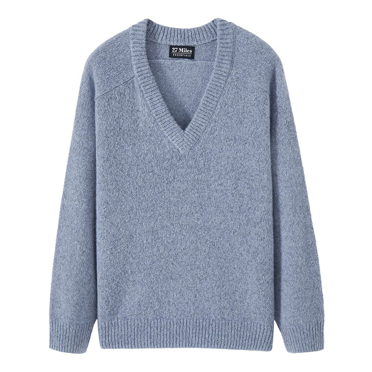 Chris Oversized Cashmere V-Neck Sweater image number null