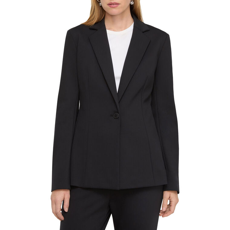 Scuba Fitted Blazer image number null