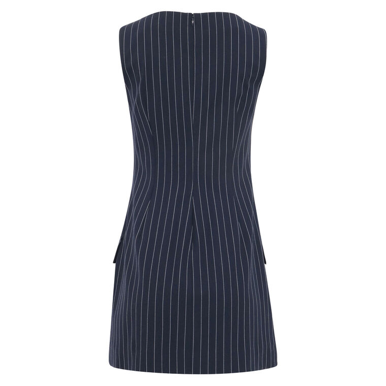 Shelia Pinstripe Sheath Dress image number null