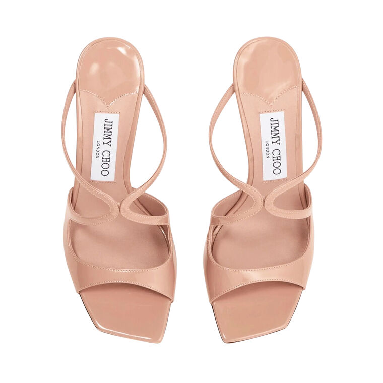 Anise 75mm Patent Leather Mule image number null