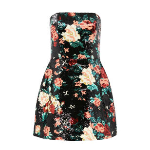 Linda Strapless Mini Dress