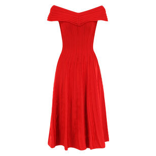 Emma Off Shoulder Ruffle Dress