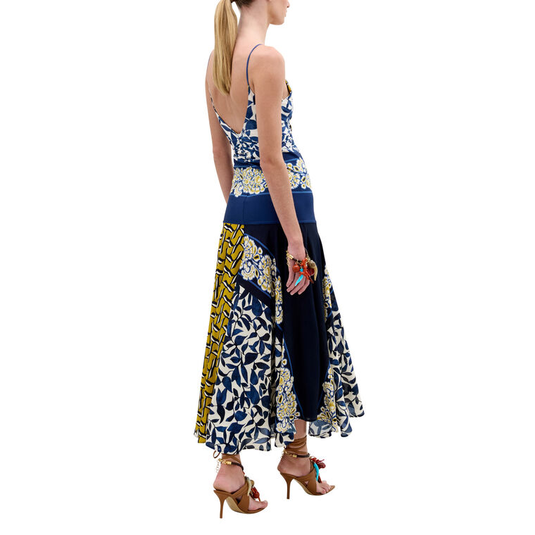 Casiana Sleeveless V-Neck Midi Dress image number null