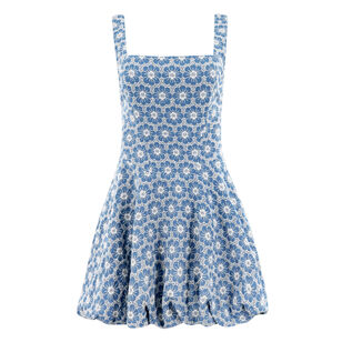 Denim LA Bubble Mini Dress