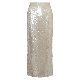Sylkie Mesh Sequin Midi Skirt