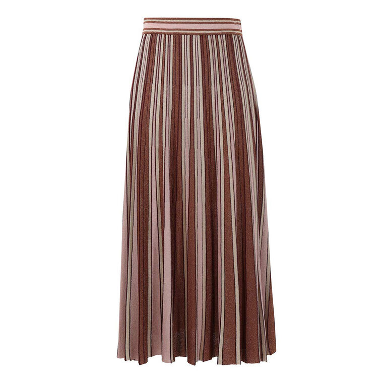 Luminosity Lurex Stripe Skirt image number null