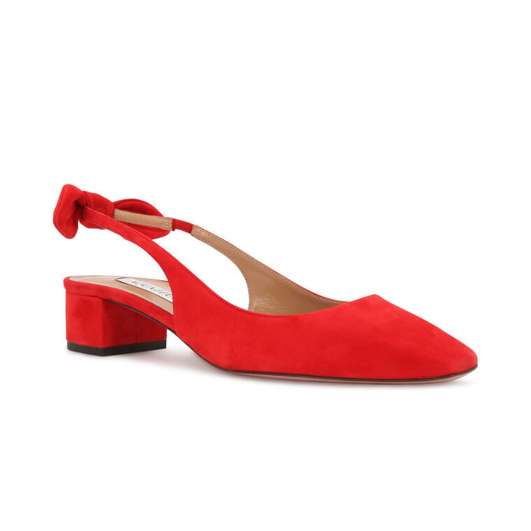 Very Bow Tie 35mm Slingback Pump image number null