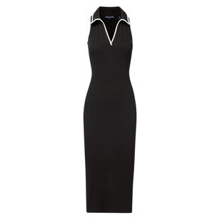 Darien Sleeveless Polo Midi Dress