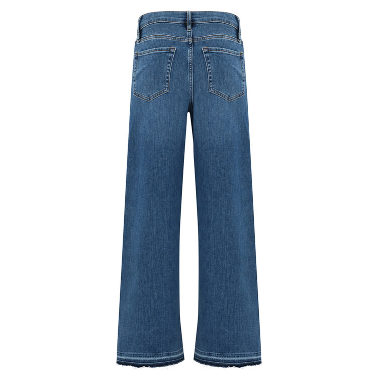 Le Slim Palazzo Wide-Leg Jean image number null