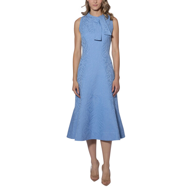 Impasto Jacquard Dress image number null