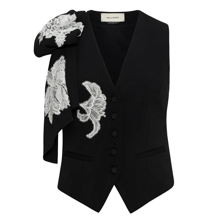 Pedro Lace Detail Vest image number null