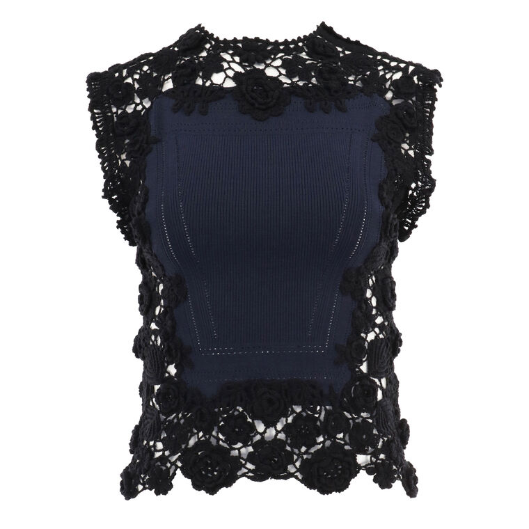 Gigi Sleeveless Knit Top image number null
