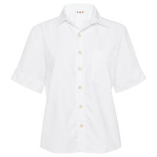 Shirley Short Sleeve Button-Down Top