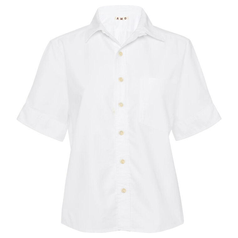 Shirley Short Sleeve Button-Down Top image number null