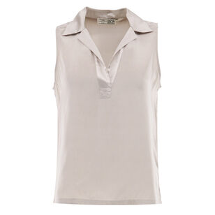 Go Make It Easy Sleeveless Silk Top
