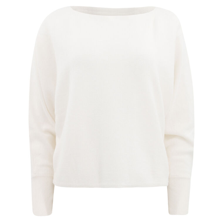 Yangon Boat Neck Sweater image number null