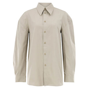 Luxe Spring Twill Hinged Long Sleeve Shirt