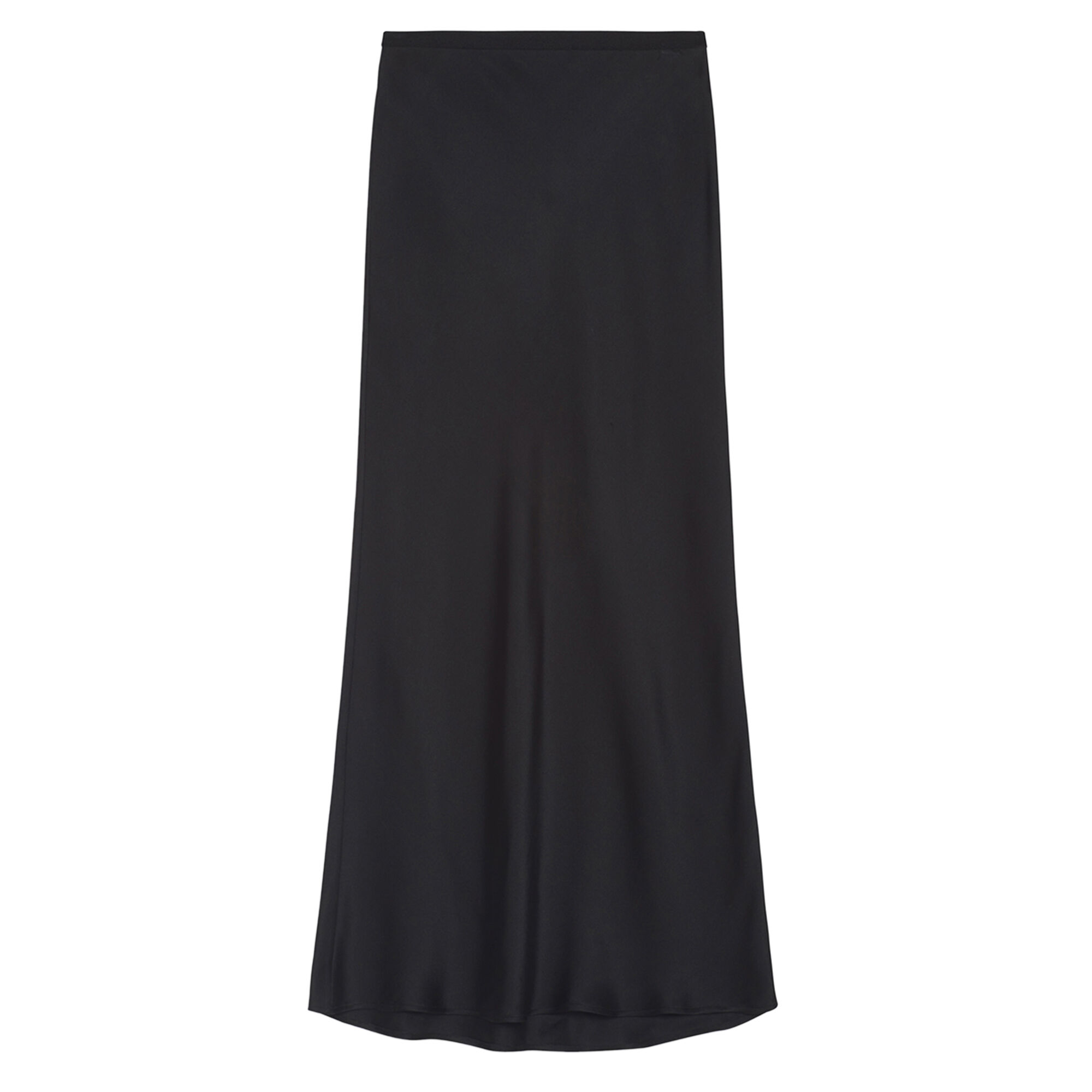 ザハイライツsatinskirt'midi-longinkblack Womens Satin Skirts Casual Silk Midi Skirt High Waisted Long