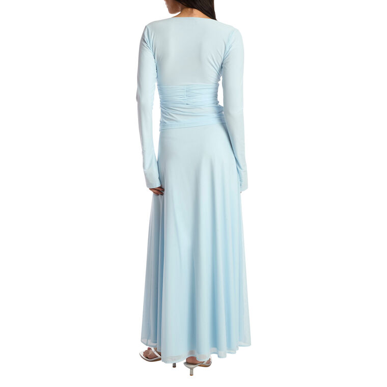 Floor-Length Mesh Circle Skirt image number null