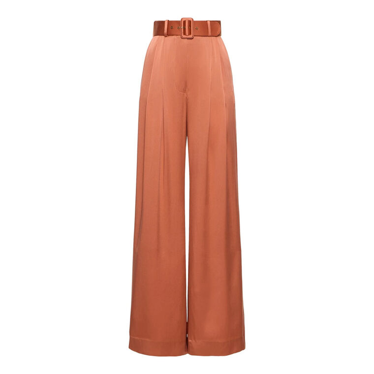 Silk Tuck Pant image number null